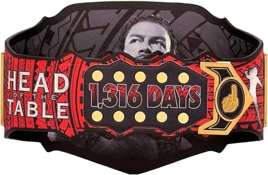 Roman Reigns 1,316 Days Championship Title Belt