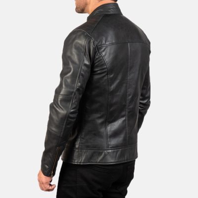 men’s genuine leather jacket costomizable