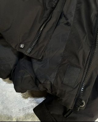 Black Puffer Jacket with Hood Premium Winter Wear